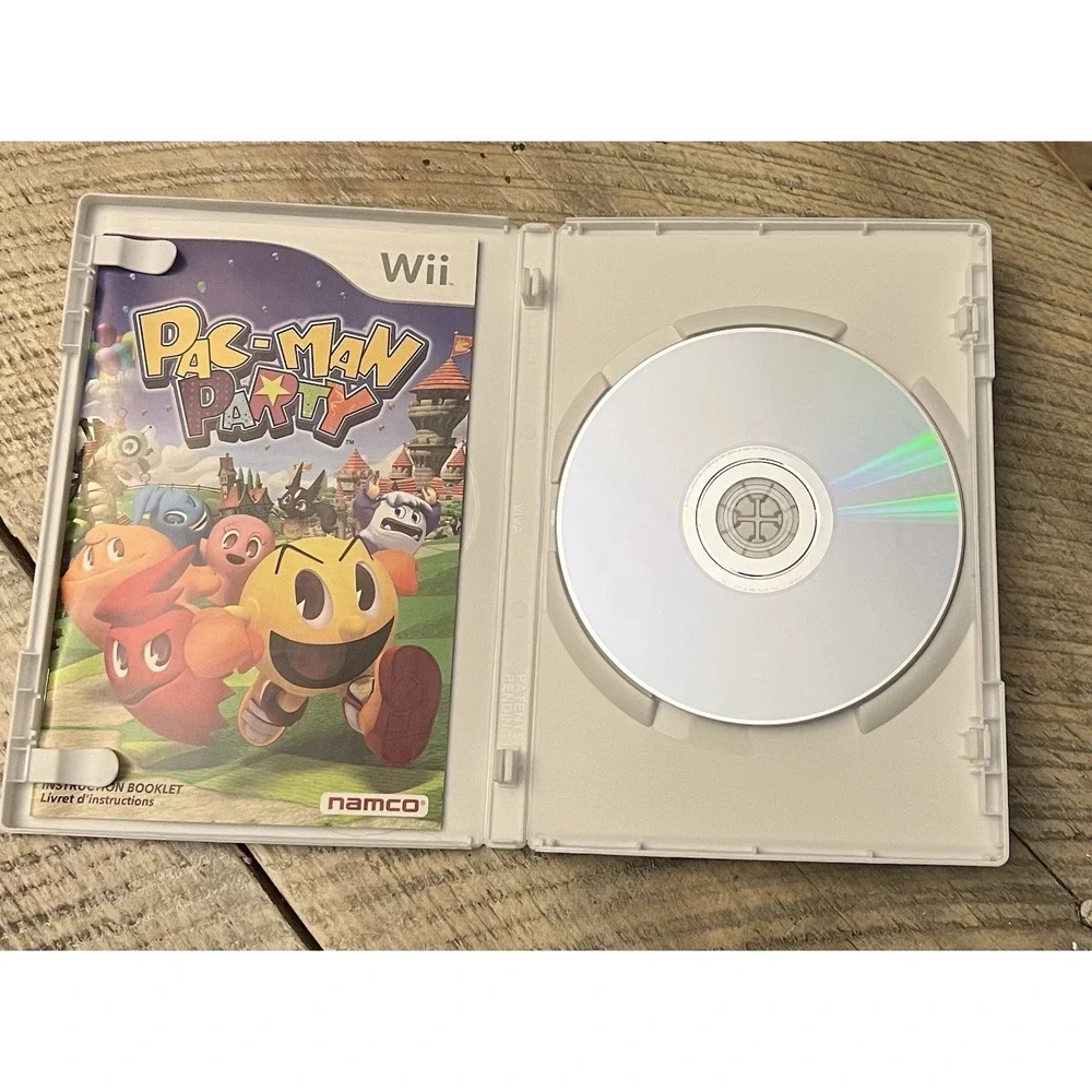 Pac-Man Party (Nintendo‎ Wii, 2010) All Paperwork